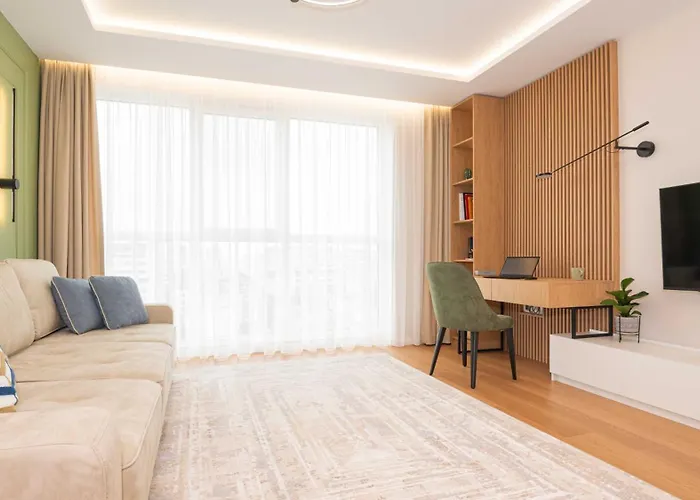 アパート Harmony Delux -free Parking *